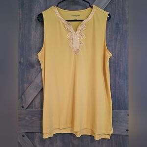 Liz Claiborne Career Sleeveless Blouse Size Large